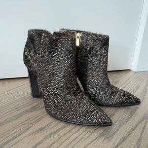 Leopard Leather Boots